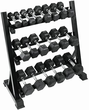 Dumbell Set with Rack 1kg-10kg