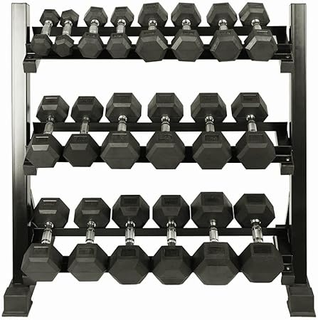 Dumbell Set with Rack 1kg-10kg