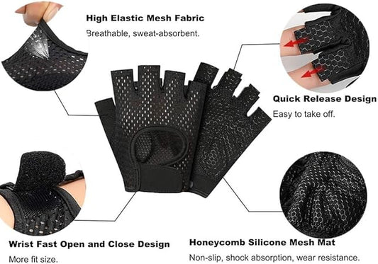 Aura Fitness Gloves-L